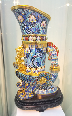 張同祿景泰藍《鳥杯》 中華藝術瑰寶與現(xiàn)代電腦動畫設計的融合